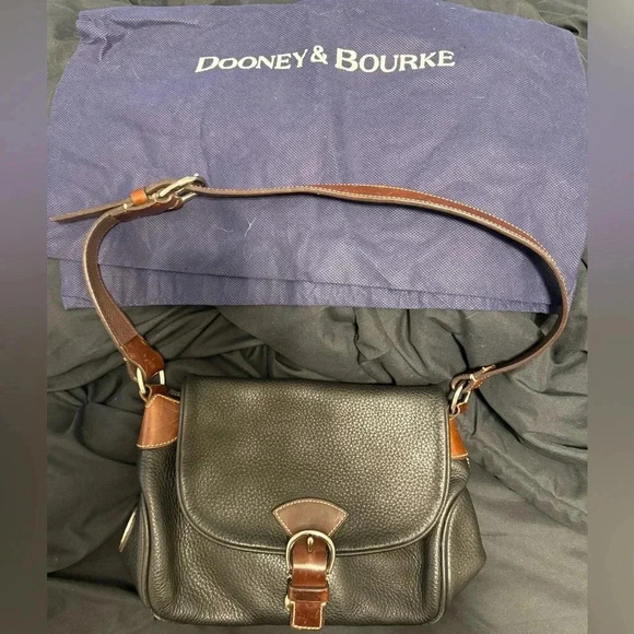 Authentic black and brown Dooney and bourke purse Vintage